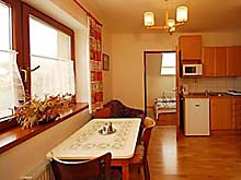 Apartament "A" with kitchen and dinning place