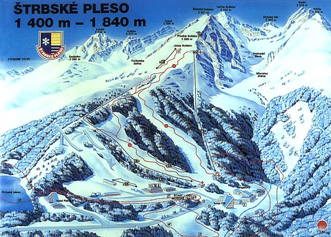 Ski map - Strbske pleso (78 KB)